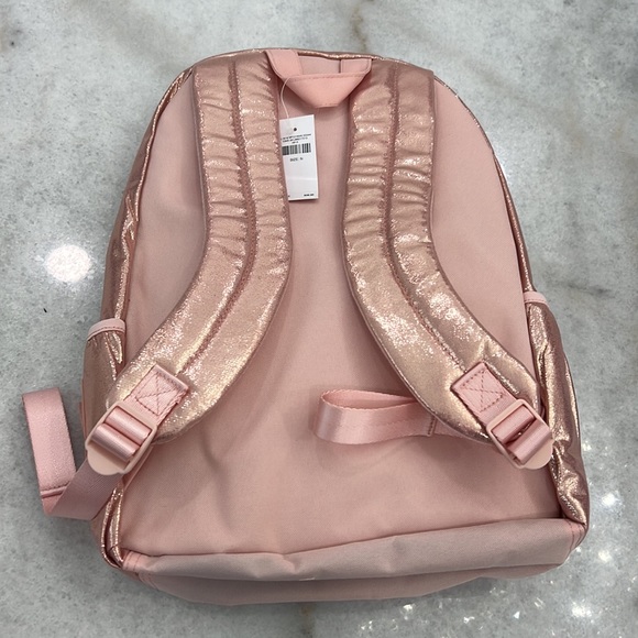 Rose Gold Initial Unicorn Backpack - Picture 3 of 4